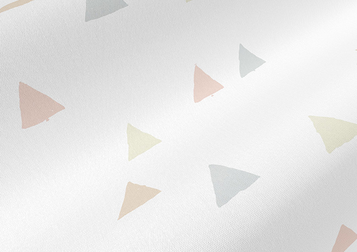 Faceted, Peachy - Made to Measure Curtains - Image 4